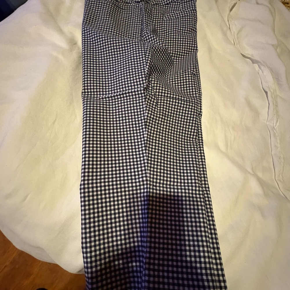 Kim Rogers Black and White Checkered Capris - Picture 2 of 5